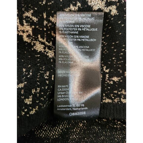 Anthropologie Maeve Crop Zip Up Halter Sweater Size Large NWT - Picture 9 of 9